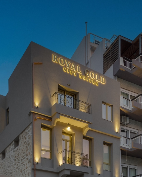 Royal Gold City Suites <br> Απολαύστε μια μοναδική απόδραση στο Ηράκλειο